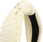 YISSION cute headbands for women showcasing internal band structure and flexibility.
