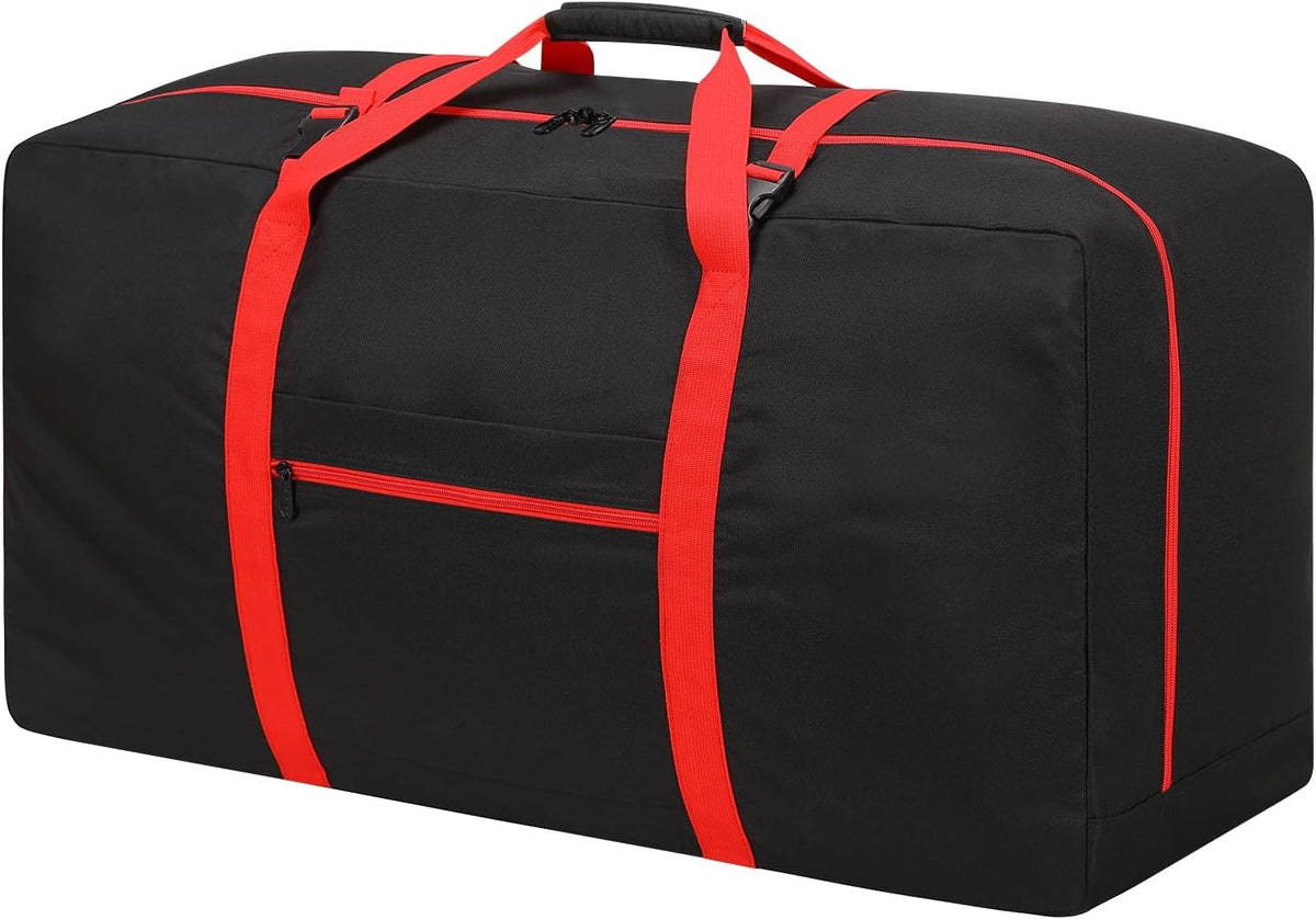 iFARADAY 105L Extra Large Duffel Bag 32.5 inch Lightweight Luggage for Travel-Black - Image 11