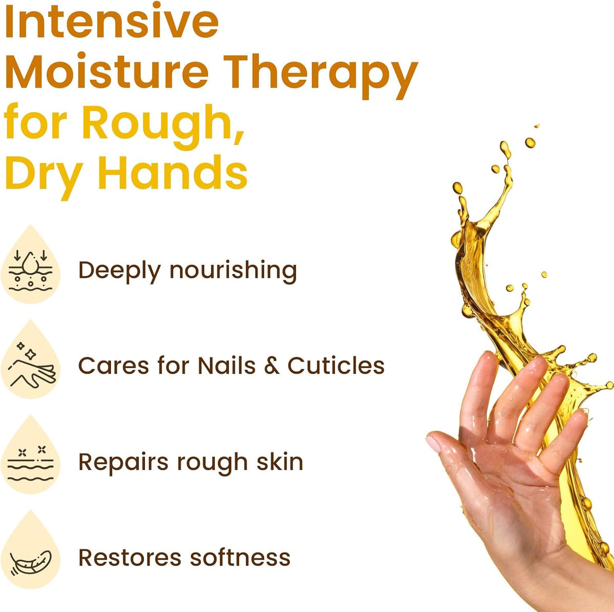 Bloomora moisturizing gloves package ingredients close up