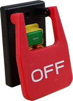 Powertec magnetic paddle switch front view