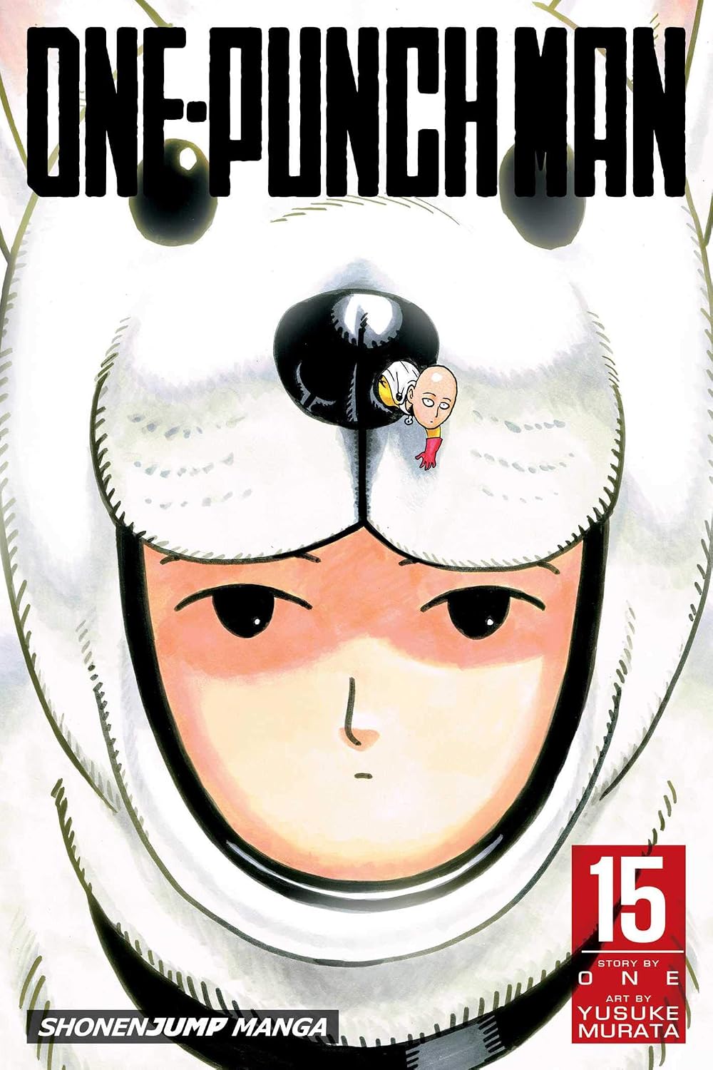 One-Punch Man Vol 15 paperback manga front view cover