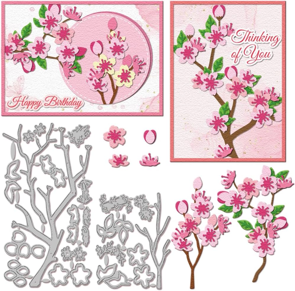 GLOBLELAND Hibiscus Lilies Cutting Dies for Card Making Flowers Cut Die for DIY Scrapbooking Journal Embossing Paper Craft Decor - Image 9
