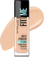 Maybelline Fit Me Matte + Poreless Liquid Oil-Free Foundation Makeup, Classic Ivory, 1 Count (Packaging May Vary) - Image 11