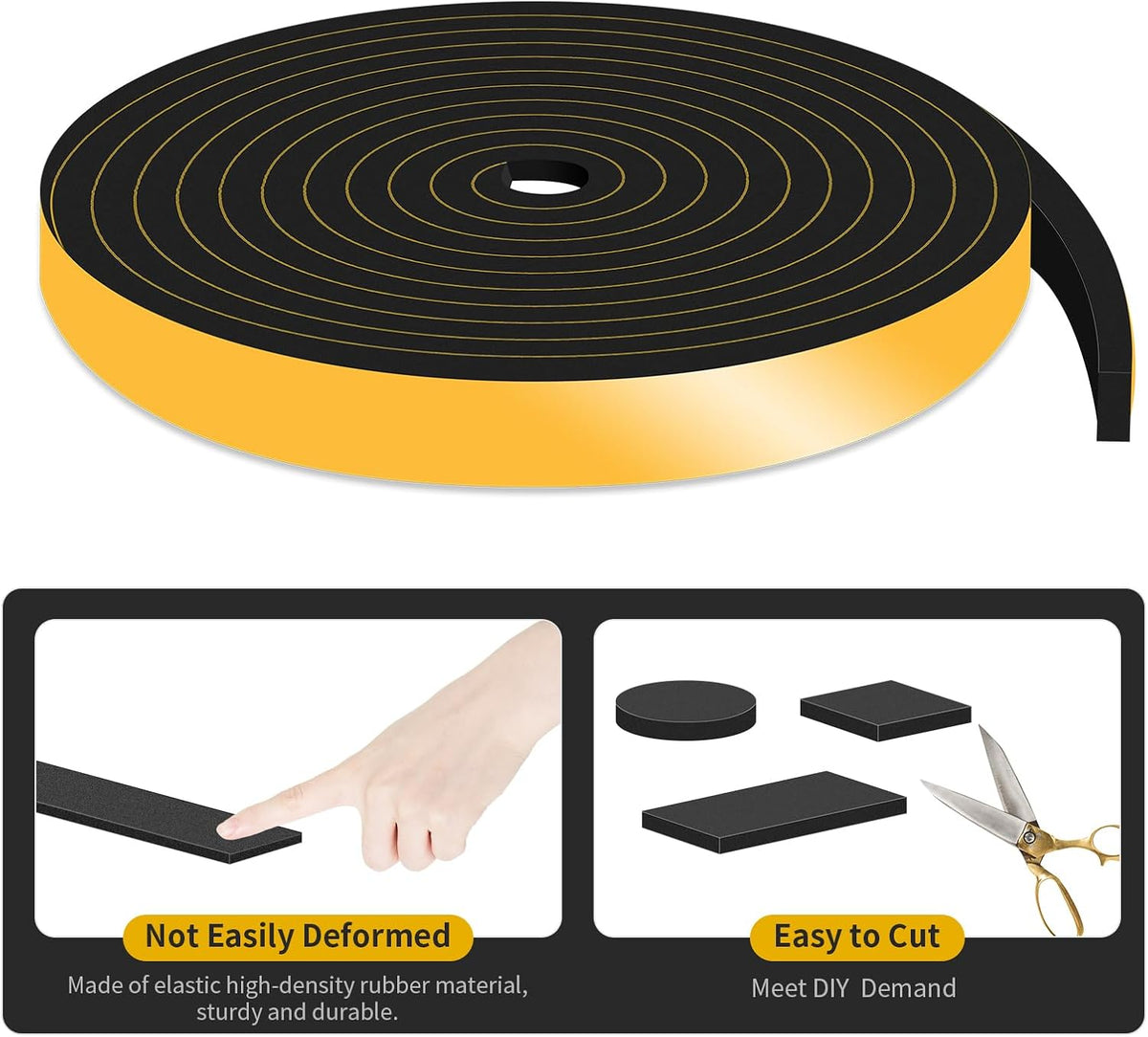 Roll of black insulation tape next to measuring scale