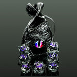 HAOMEJA dnd dice set with matching dragon eye bag