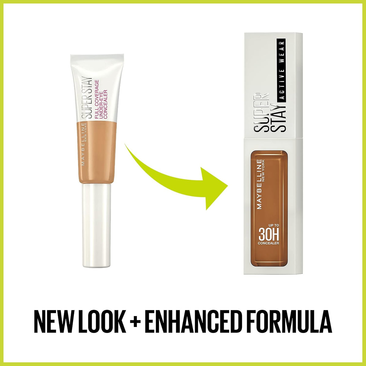 Maybelline concealer matte finish product swatch