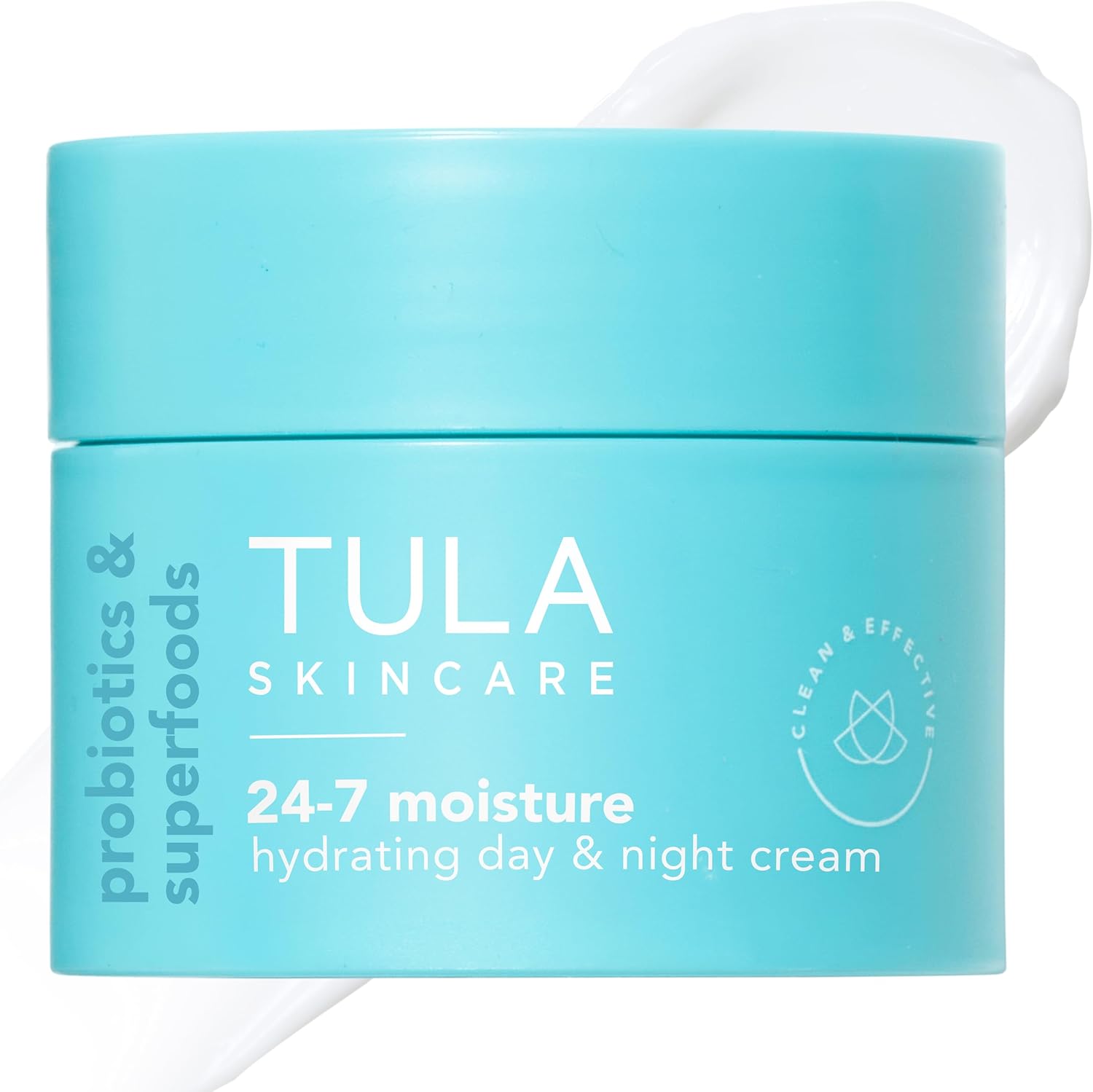 TULA Skin Care 24-7 Hydrating Day & Night Cream - Nourishing Moisturizer for Face, Maintain Skin Balance & Improve Skin Smoothness, Contains Watermelon & Apple Extract - Image 1
