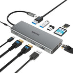 Sutoug 11 in 1 Triple Display USB C Docking Station front view