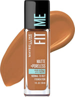Maybelline Fit Me Matte + Poreless Liquid Oil-Free Foundation Makeup, Classic Ivory, 1 Count (Packaging May Vary) - Image 9