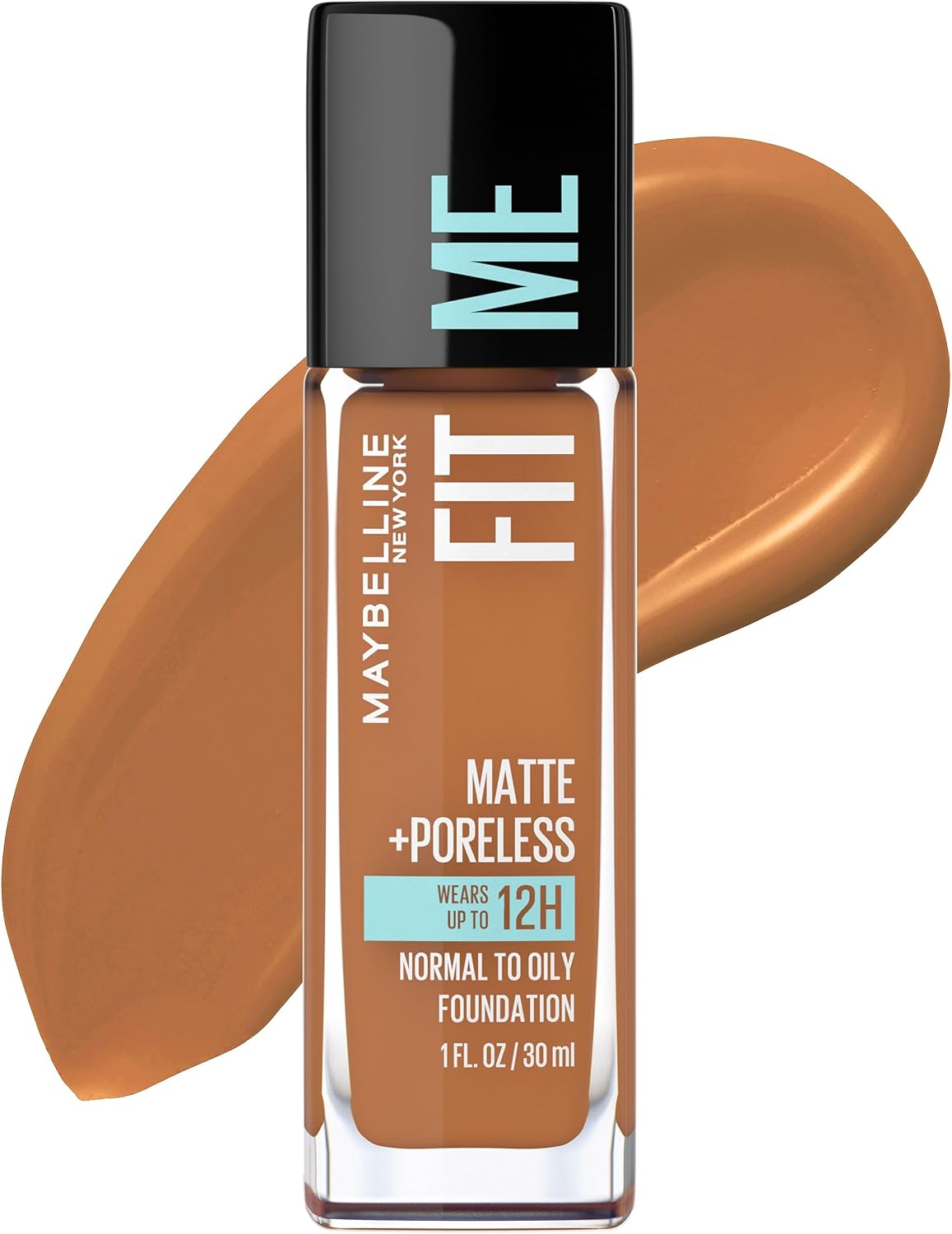 Maybelline Fit Me Matte + Poreless Liquid Oil-Free Foundation Makeup, Classic Ivory, 1 Count (Packaging May Vary) - Image 9
