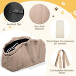 Stylish pet travel handbag for small puppies and cats