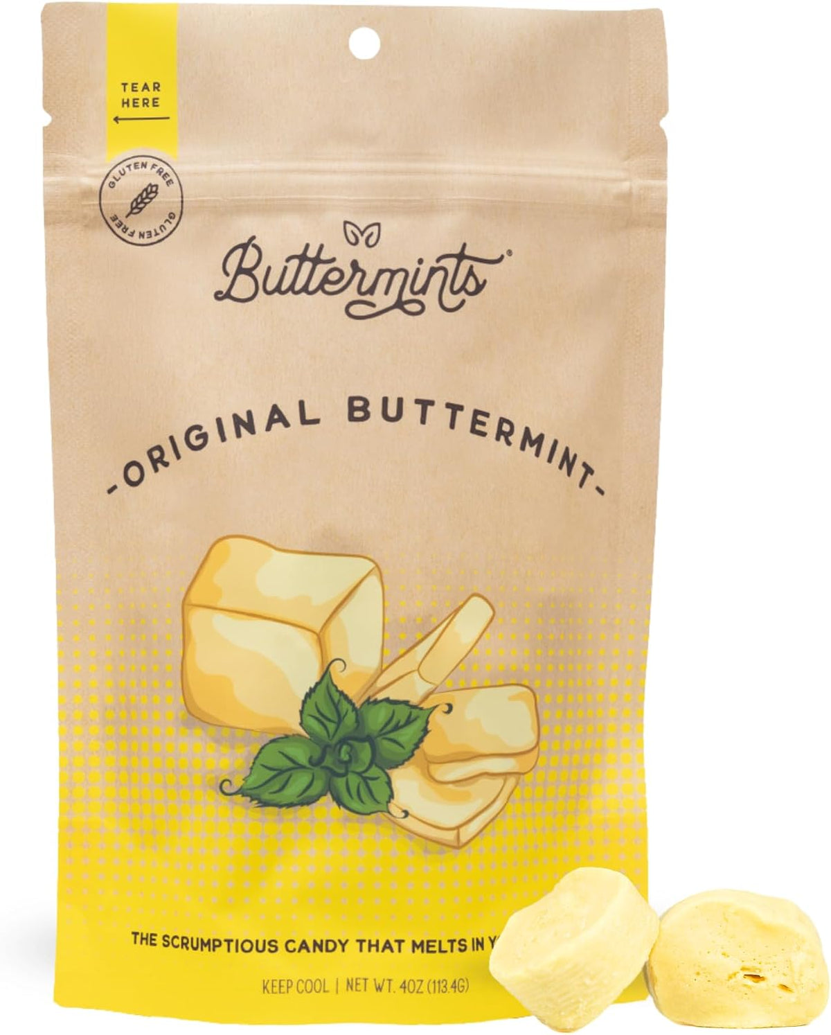 Buttermints Orange Cream, Butter Mints Gluten-Free Candy Soft Butter Taste, Unexpectedly Scrumptious (4 Servings) - Image 14