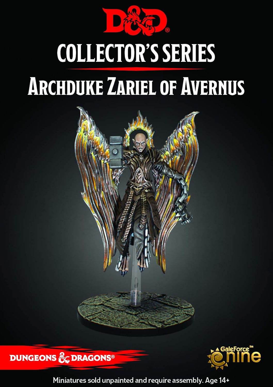 Gale Force Nine Descent into Avernus DM Screen devil artwork closeup