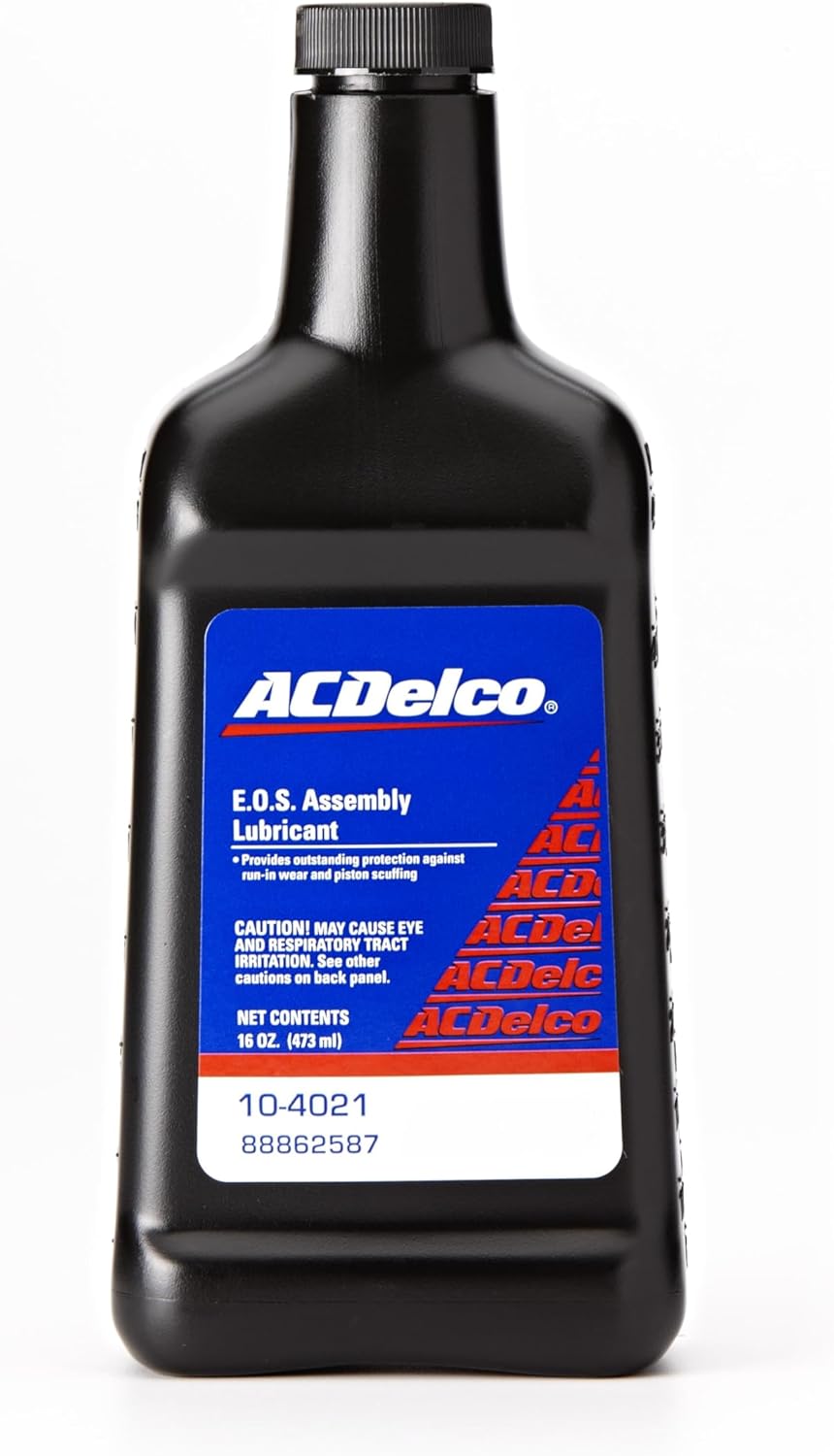 Acdelco GM 10-4021 motor oil supplement assembly lubricant bottle front view