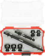 ARES 70029 Metric Impact Magnetic Nut Driver Set | 2 1/2-Inch Impact Grade Nut Setter with Industrial Strength Magnet - Image 9