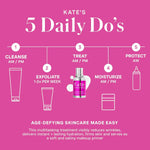 Authentic Kate Somerville Wrinkle Warrior premium skincare bottle view