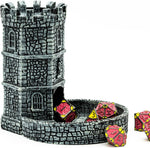 KSNDie castle dice rolling tower front view