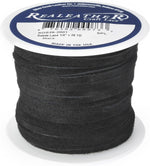 Realeather Crafts suede leather lace front view spool