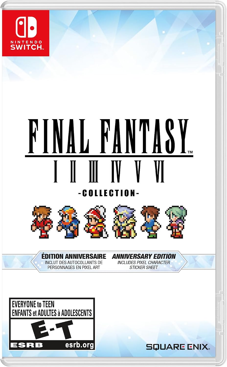FINAL FANTASY I-VI Collection Anniversary Edition 2024 - ESRB (PS4) - Image 9