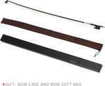 Full size viola bow with included protective case