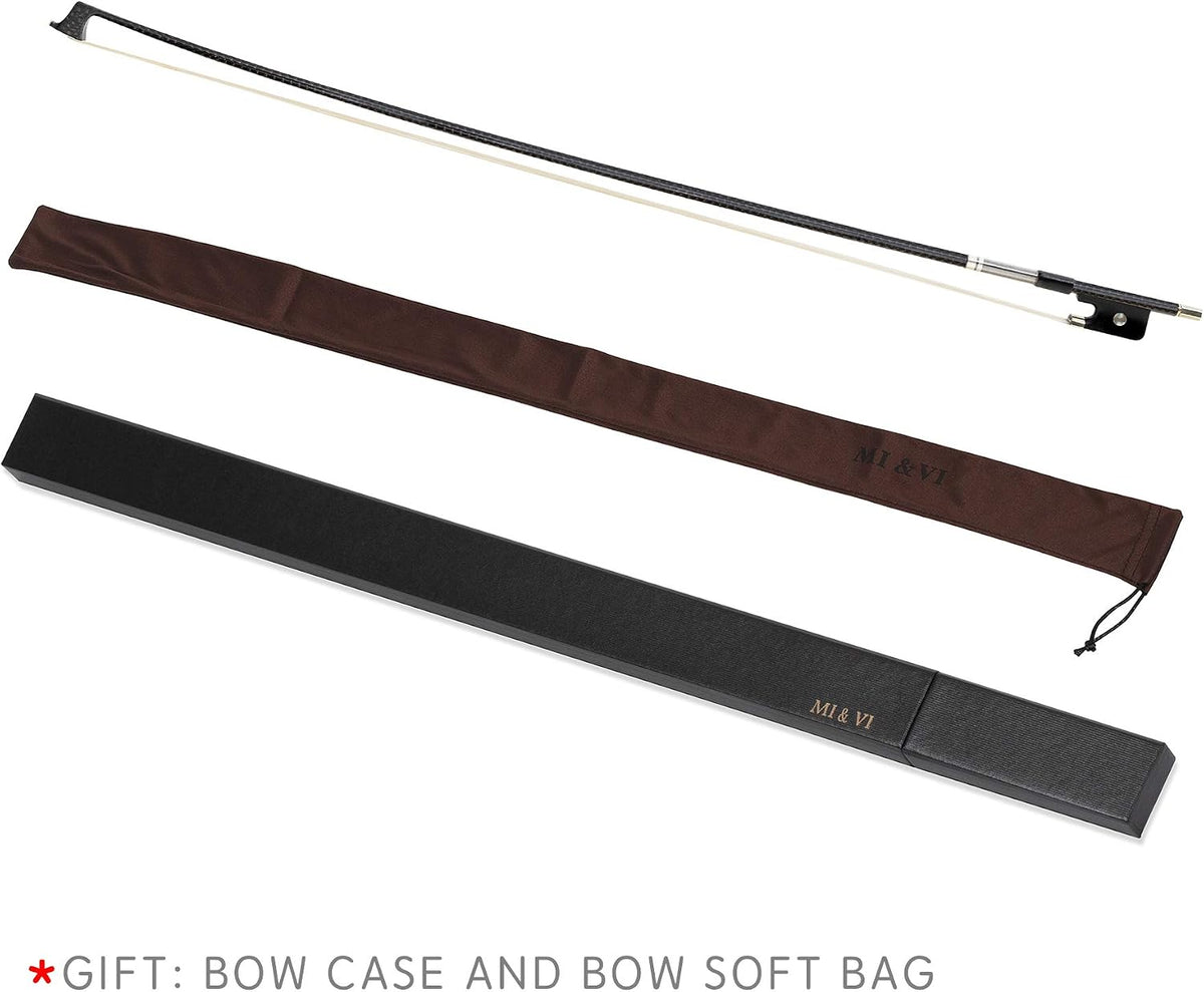 Full size viola bow with included protective case