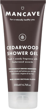ManCave - Cedarwood Shower Gel 200ml - Image 1