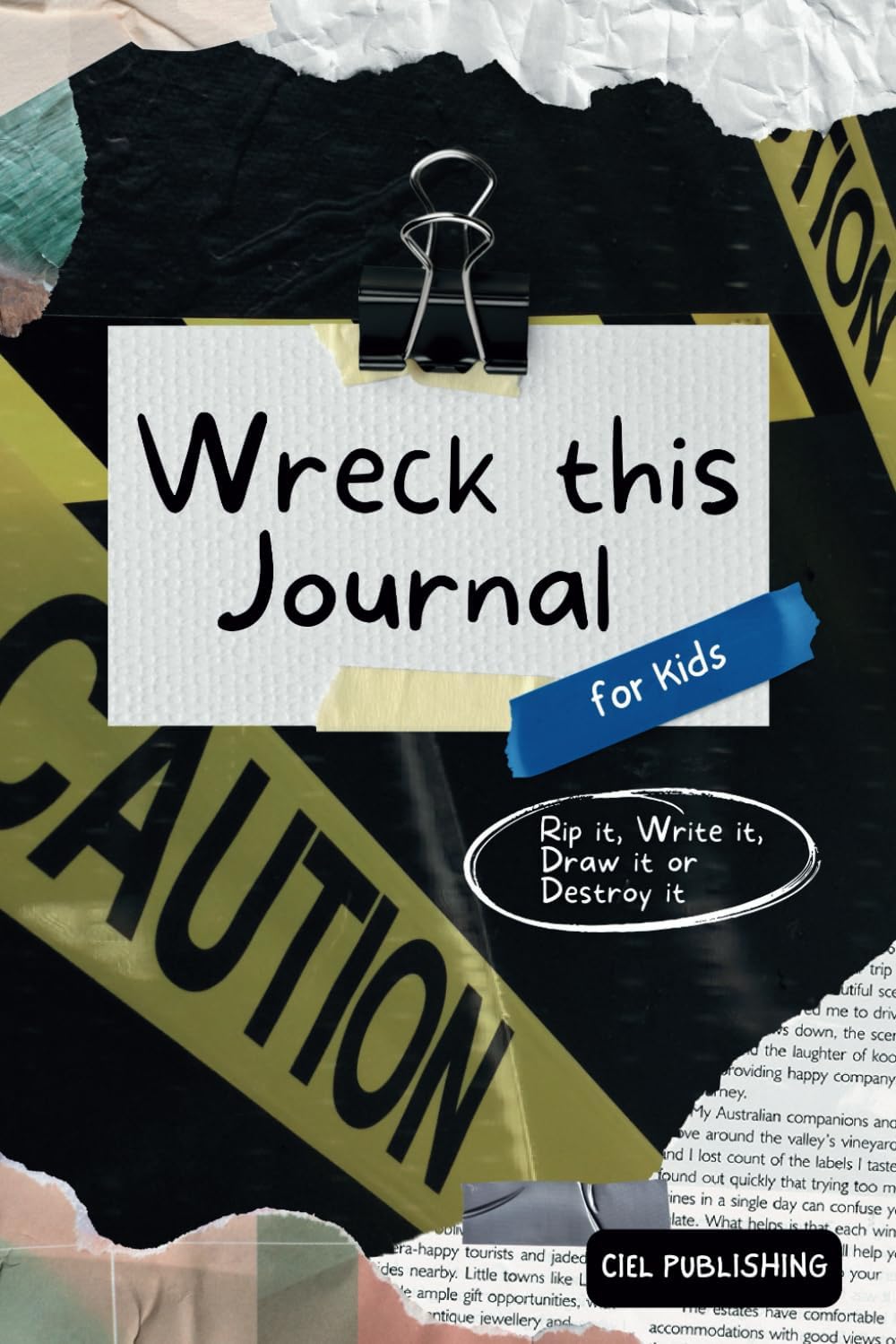 Wreck This Journal for Kids: Rip it, Write it, Draw it or Destroy it - Image 1