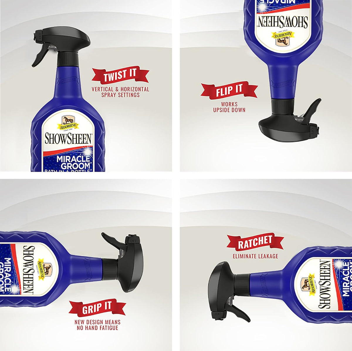 Absorbine professional horse grooming spray thirty two fluid ounces
