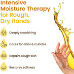 Bloomora hand mask packaging showing shea butter ingredients
