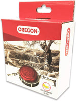 Close up of clear graduations on Oregon logger tape blade
