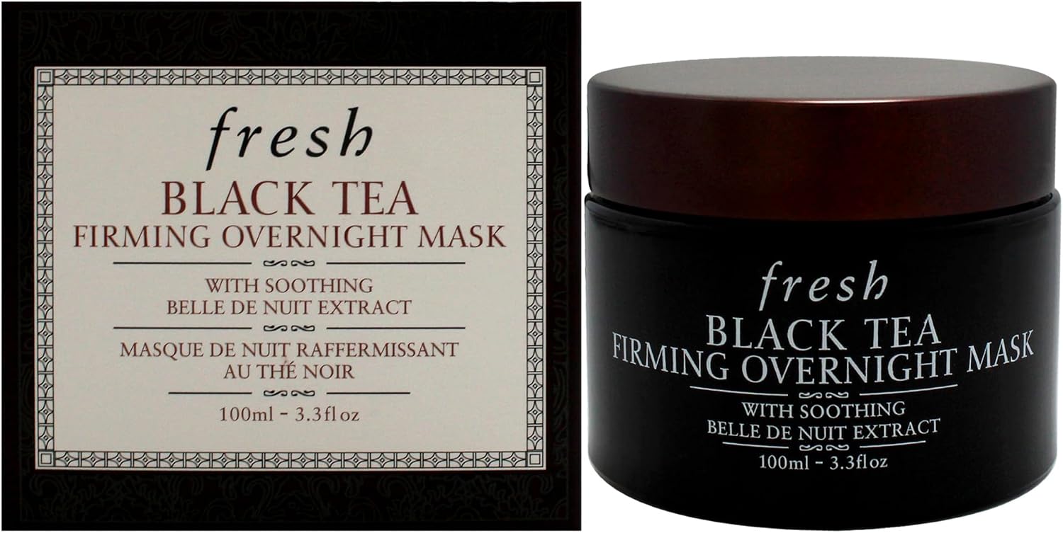 Fresh Black Tea Firming Overnight Mask front view jar