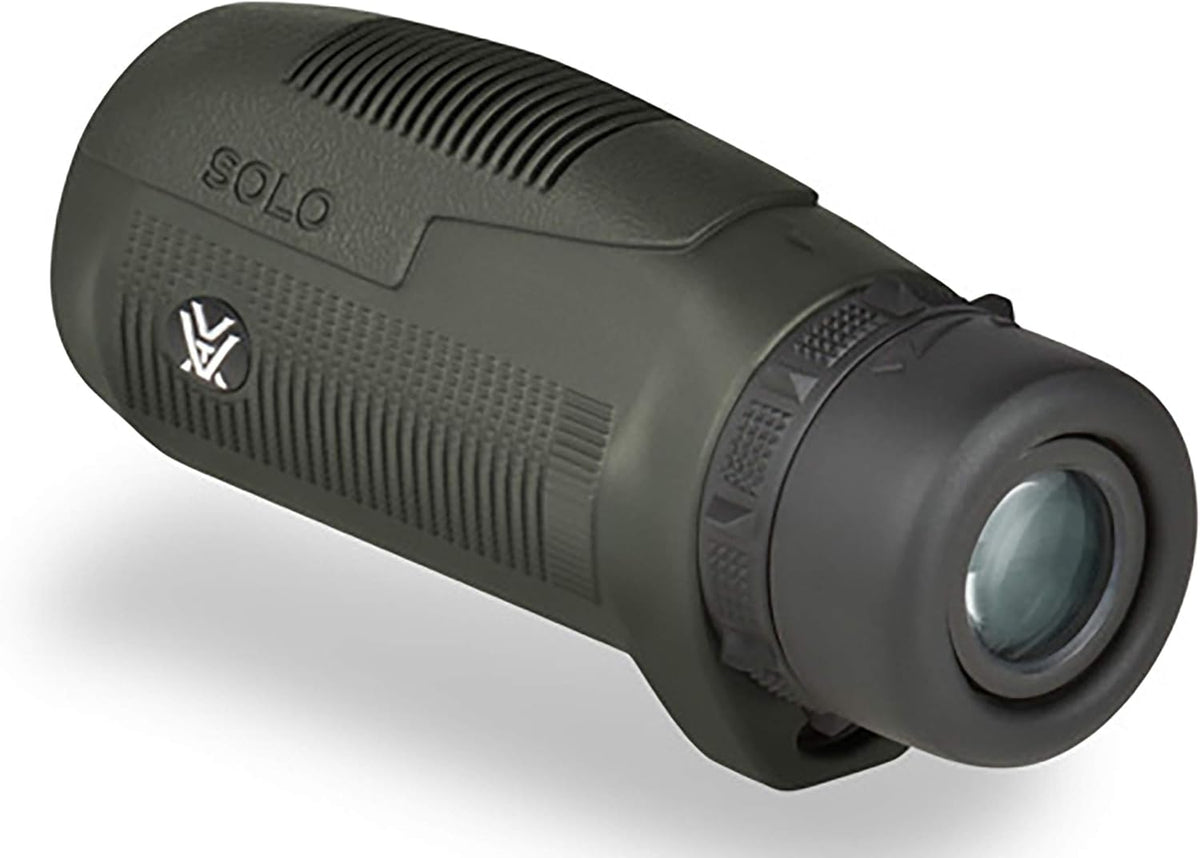 Vortex solo waterproof monocular side profile with rubber armor