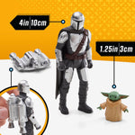 Grogu mini figure in bubble hatch seat