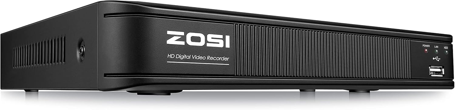 Zosi 8 Channel 5MP Lite security DVR front view