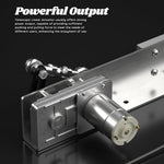 VQP 24V linear actuator with mounting frame and power adapter