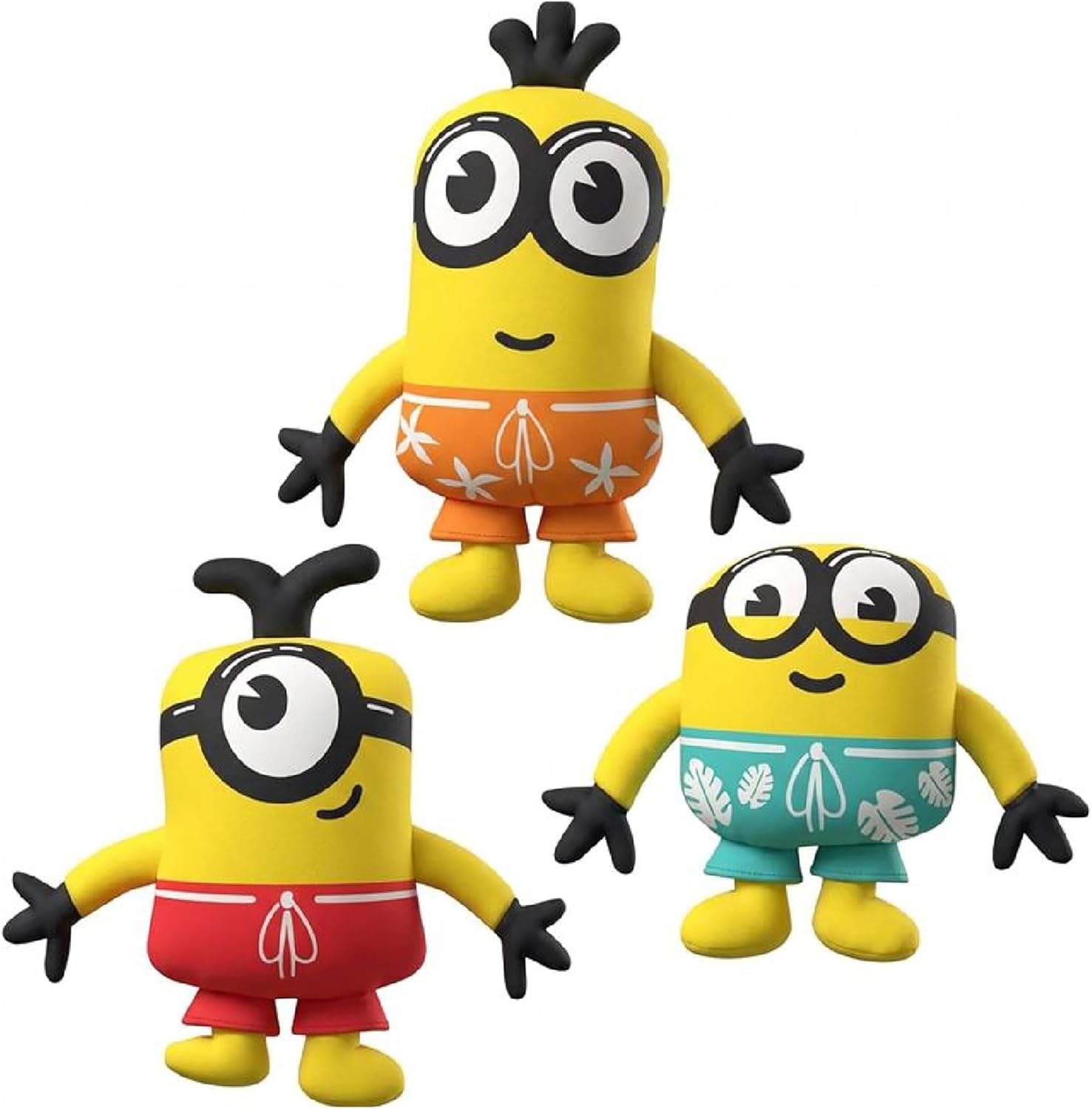 BigMouth Inc Minions pool dive toys front view of three pack set