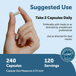 Micro Ingredients Zinc for Men bottle size comparison