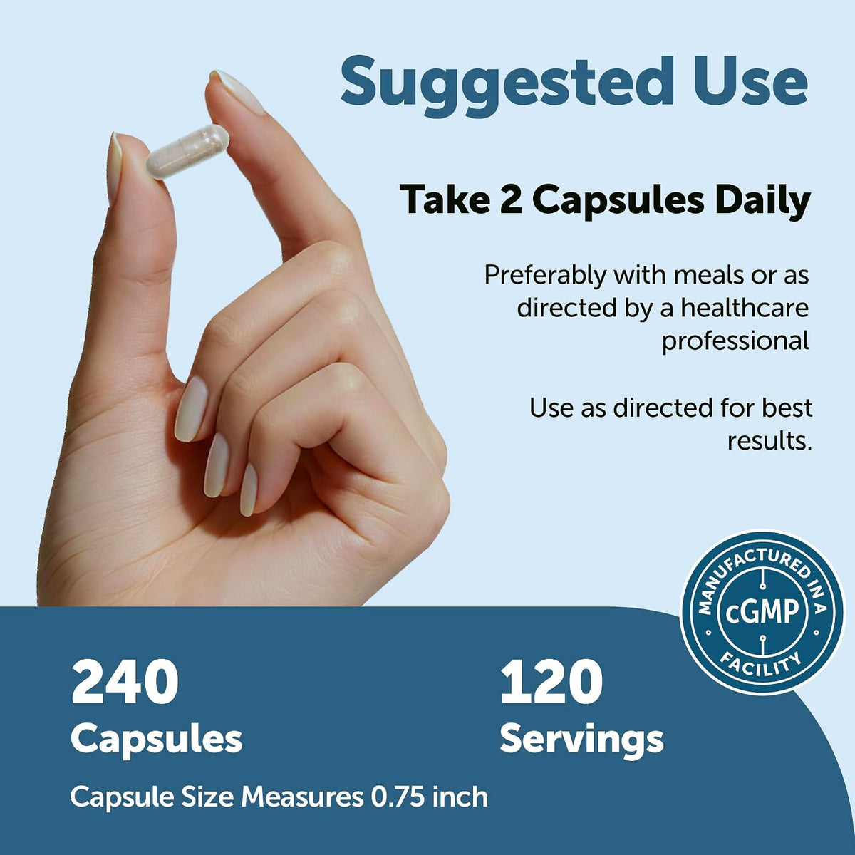 Micro Ingredients Zinc for Men bottle size comparison