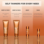 Clarins self tanning concentrate box and bottle