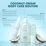Kopari vegan cruelty-free deodorant mist brand logo on bottle