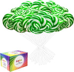 Rainbow Twisty & Swirl Lollipops 32 Pack, Mermaid Swirl Suckers Bulk Candy | Blueberry Flavor Individually Wrapped Unicorn Candy Swirl Lollipop Suckers, Unicorn Birthday Parties Goodie Bags, Daily Snack - Image 10