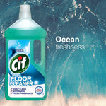 Cif multi-purpose floor cleaner dual bottles ready for home use