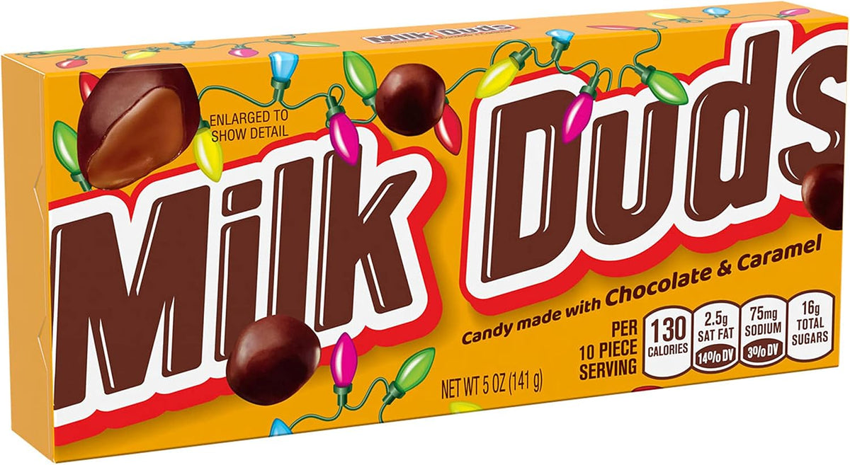 MILK DUDS Chocolate and Caramel Candy Box, 5 oz - Image 12
