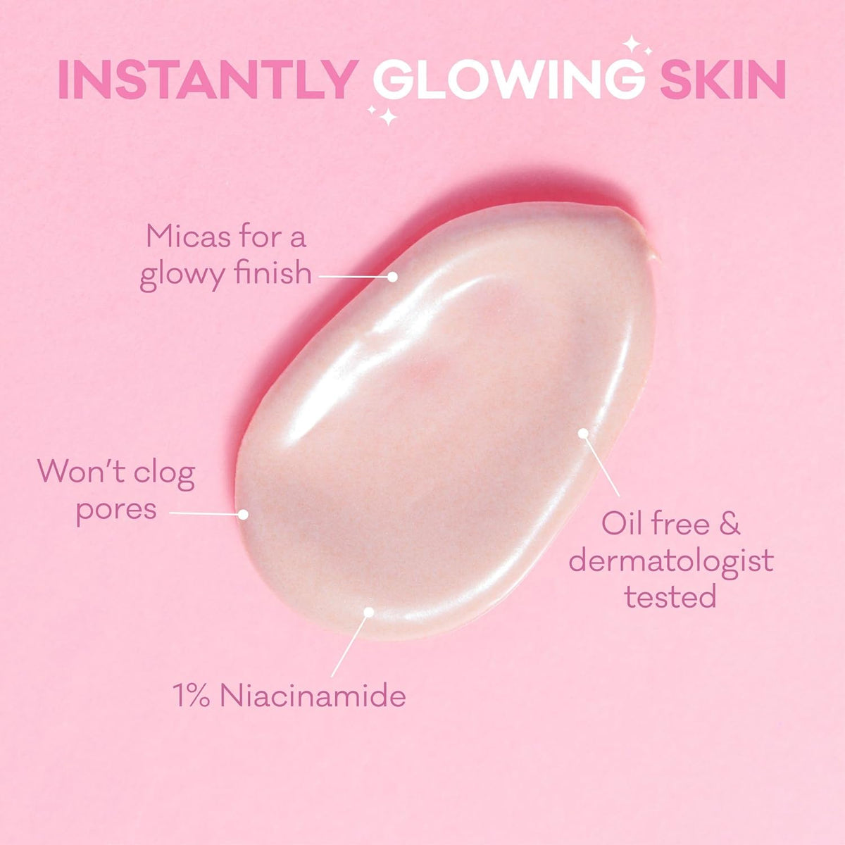 Biore UV Aqua Rich Glow Enhancing Moisturizer back of tube with ingredients