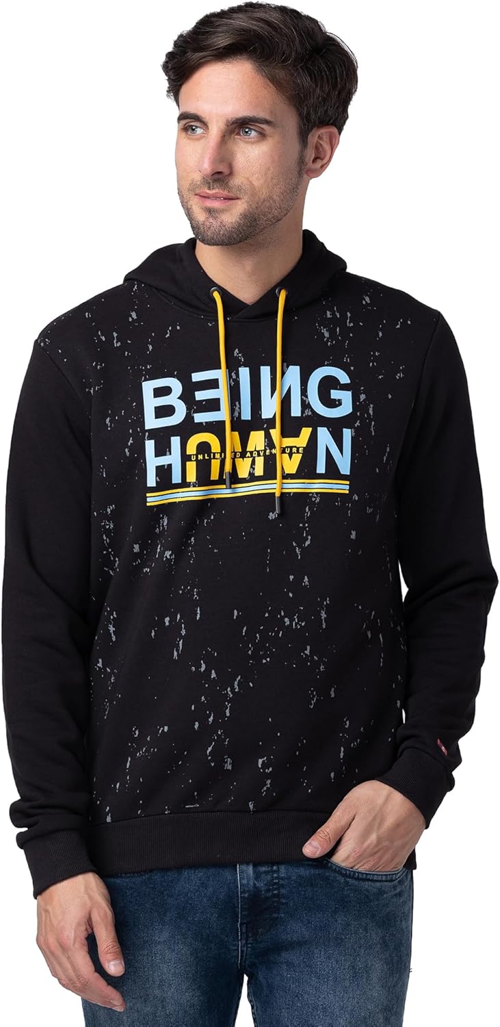 Being Human Men Hooded Sweatshirt - Image 1