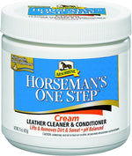 Absorbine Horseman's One Step leather cleaner front view container
