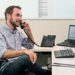 PLT Polycom VVX 250 desk phone color display and keypad