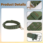DOITOOL fifty nine inch farm animal collar displaying the double row metal eyelets