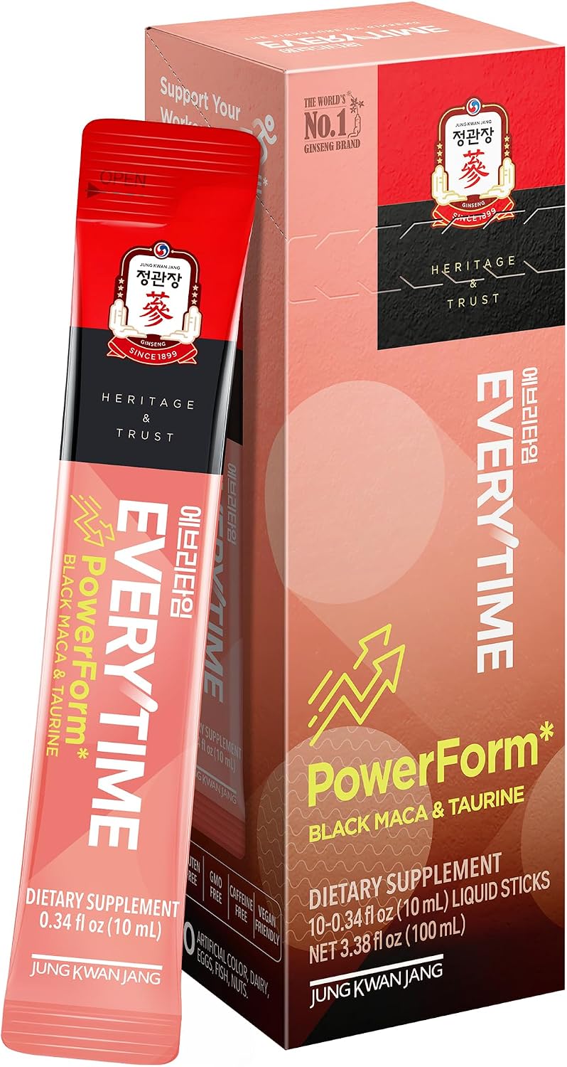JungKwanJang Everytime PowerForm intra workout energy drink front view