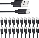 Smays USB C Cable Bulk 20-Pack, Type C Charger Cord 3.3ft Multipack - Image 9
